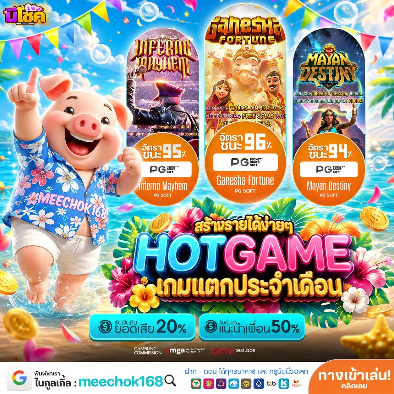 3 สไตล์เกมสุดฮิตจากค่าย PG SOFT GAMING ที่ต้องกดเซฟไว้